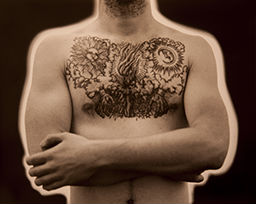 Matt's chest and tattoos-human