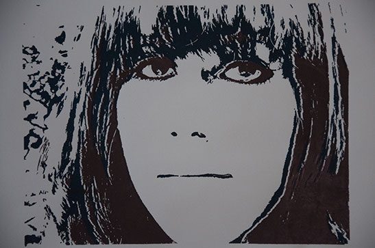 emotive color serigraph series - blacks on grays